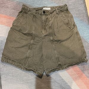 Everlane Khaki Organic Cotton Shorts